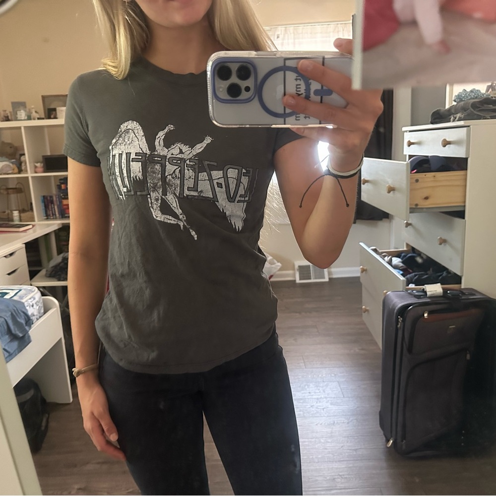 rock band baby tee